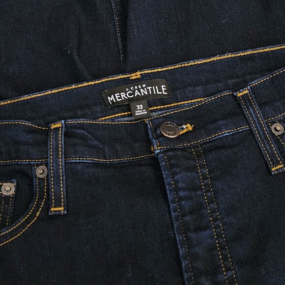J.CREW - Mercantile Skinny High Waist Dark Wash Blue Jeans - Picture 10 of 10